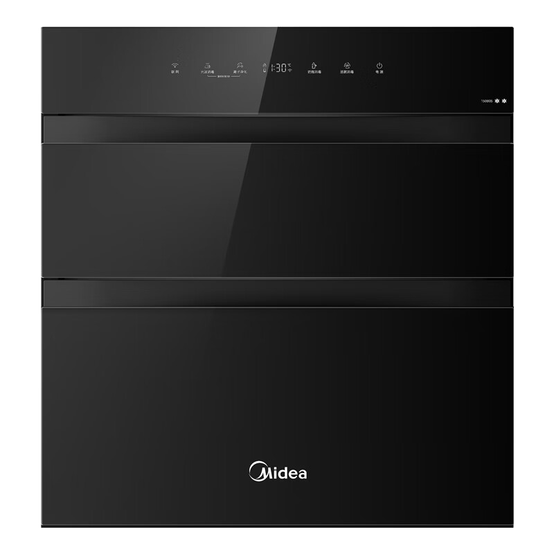 美的（Midea）母婴级消毒柜嵌入式家用 厨房餐具碗柜 紫外线母婴仓 热风烘干 150L三层304【国家补贴】150B05