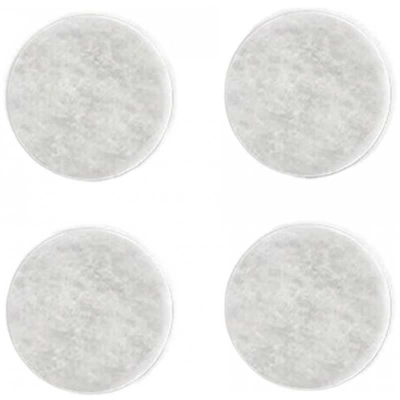 氧精灵配件 制氧机雾化机器配件氧气袋吸氧管双鼻塞氧气面罩602c过滤棉  过滤棉4只装(KJR11M系列)