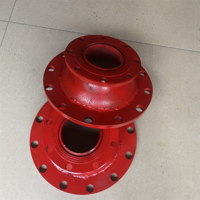 双法兰大小头碳钢同心变径短管水泵自来水管道消防管道变径接头 dn200