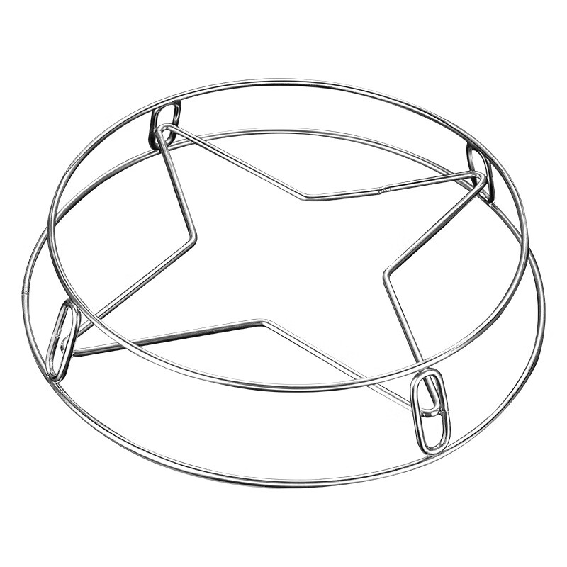 不锈钢多功能锅架家用厨房置物架多功能架子加厚隔热支架防烫 不锈钢锅架-20*17*4.3cm