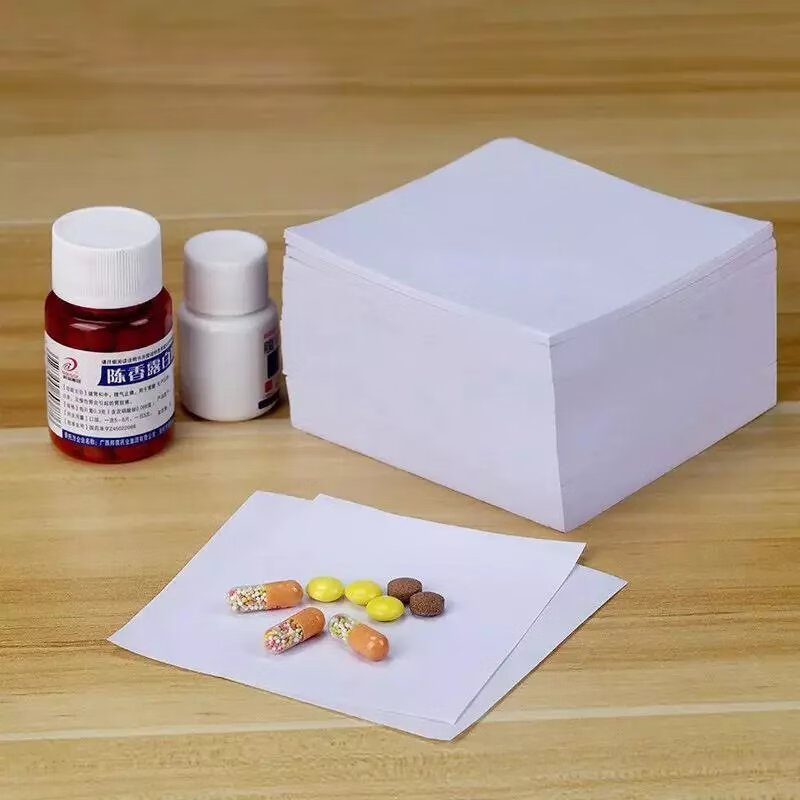 创京懿选包药纸小方块纸西药包装纸10*10厘米加厚西药包装纸 40克10*