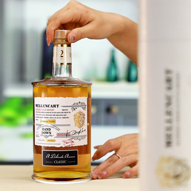 麦伦卡特英国进口威士忌 传世21  洋酒烈酒送礼品鉴40度700mL 700ml*6瓶（买3瓶送3瓶共一箱）