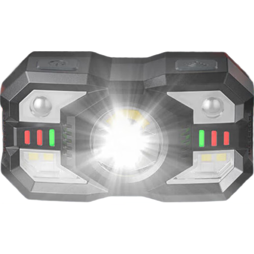 【聚光远射】强光头灯超强远多功能电显户外家用应急照明灯夜钓 黑色 【限时特惠 1200毫安】旗舰大容量