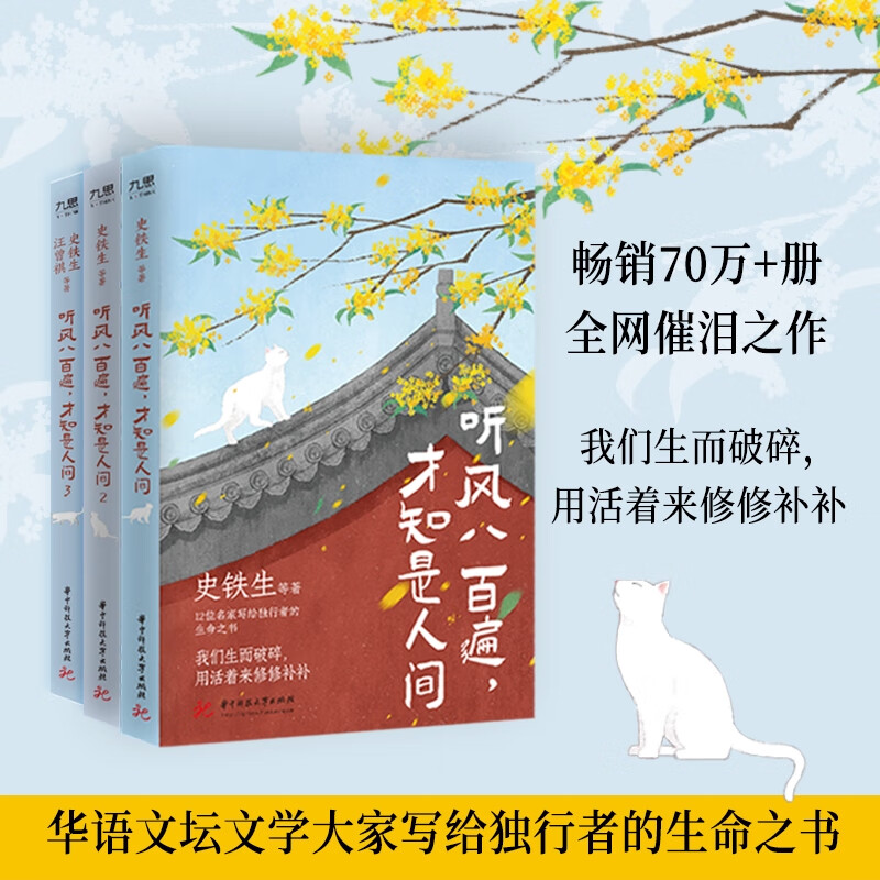 史铁生：听风八百遍，才知是人间三部曲（套装全3册）