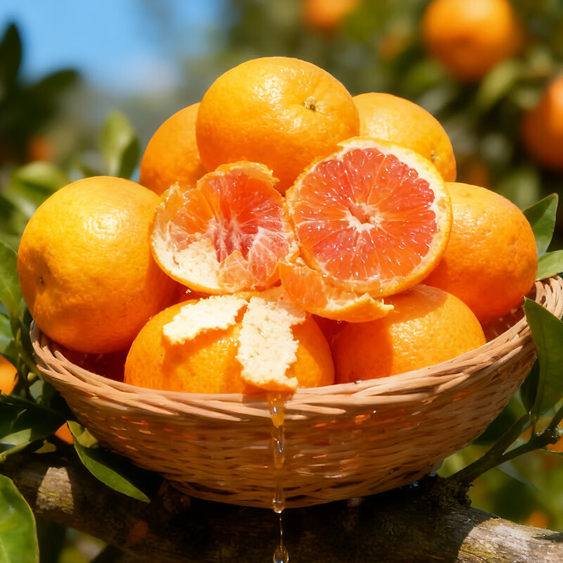 新余蜜桔分享送礼 新鲜蜜橘 橘子桔子水果酸甜多汁 生鲜蜜桔 果园顺丰直发 5斤装(净重4.5斤)【80%选择】 50-60mm大果