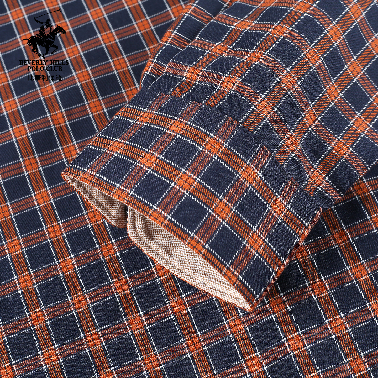 比华利保罗【含桑蚕丝】2025秋冬新款男士加厚保暖休闲衬衣衬衫外套 咖啡 L