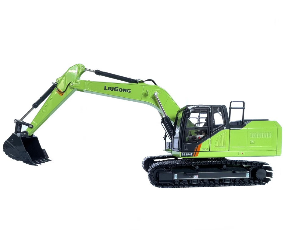 凯史柳工挖机模型,柳工922f-e模型车,挖机模型车收藏,合金材质