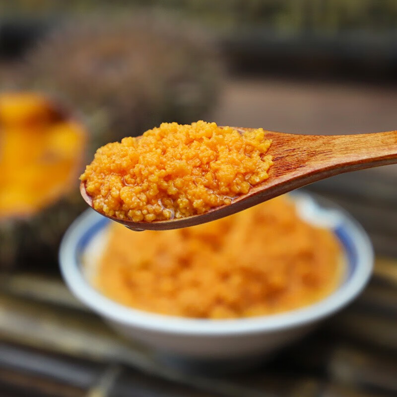 小平島（xiaopingdao）大連海膽罐頭開罐即食大連特產(chǎn)海膽醬罐頭海膽黃壽司董潔 【實惠裝】海膽罐頭3罐