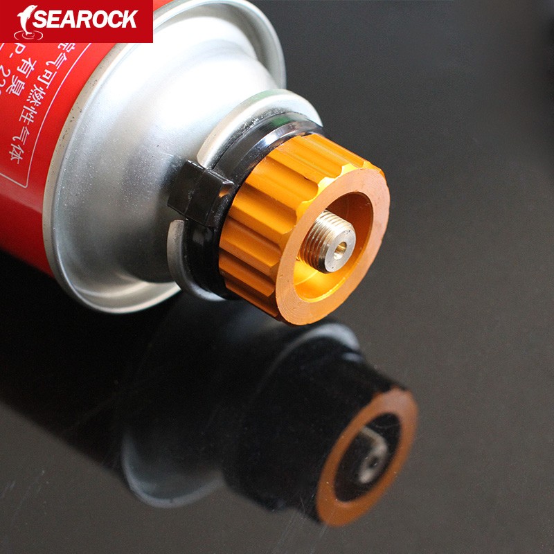 海岩 户外装备炉头炉具气长气转换头气体圆形转接头扁气野外 转接各类