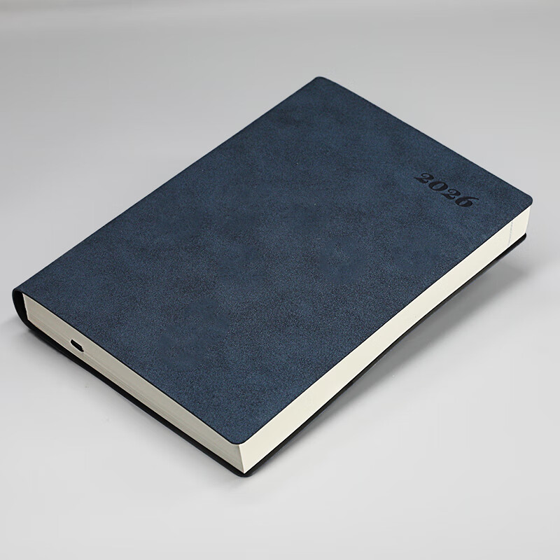 记忆印象 2026年效率手册365天A5日程本 每日计划 记事本B5每天一页计划本笔记本子文具定制logo A5科技灰