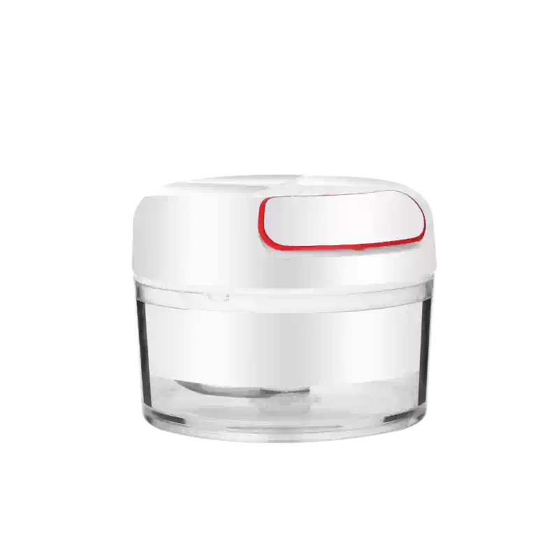 咏幻利瓷捣蒜器搅蒜器打蒜器大蒜搅碎机绞拉蒜末手动压蒜器捣蒜泥神器 白色捣蒜器