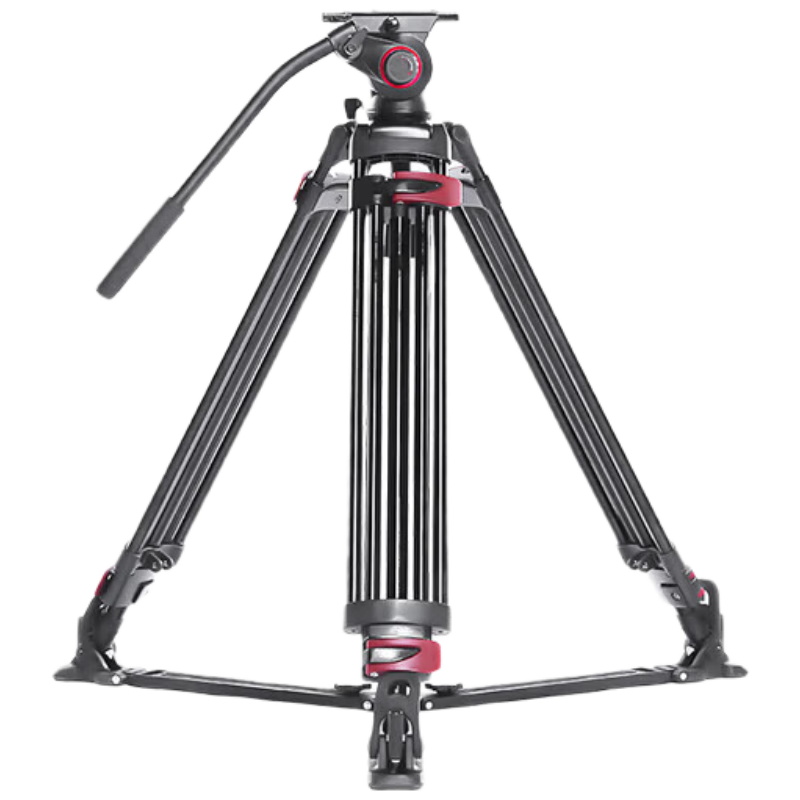 miliboo米泊MTT609B碳纖維攝像機(jī)三腳架 會(huì)議新聞專業(yè)級(jí)攝影相機(jī)支架 單反穩(wěn)定三角架 帶專業(yè)阻尼液壓云臺(tái)