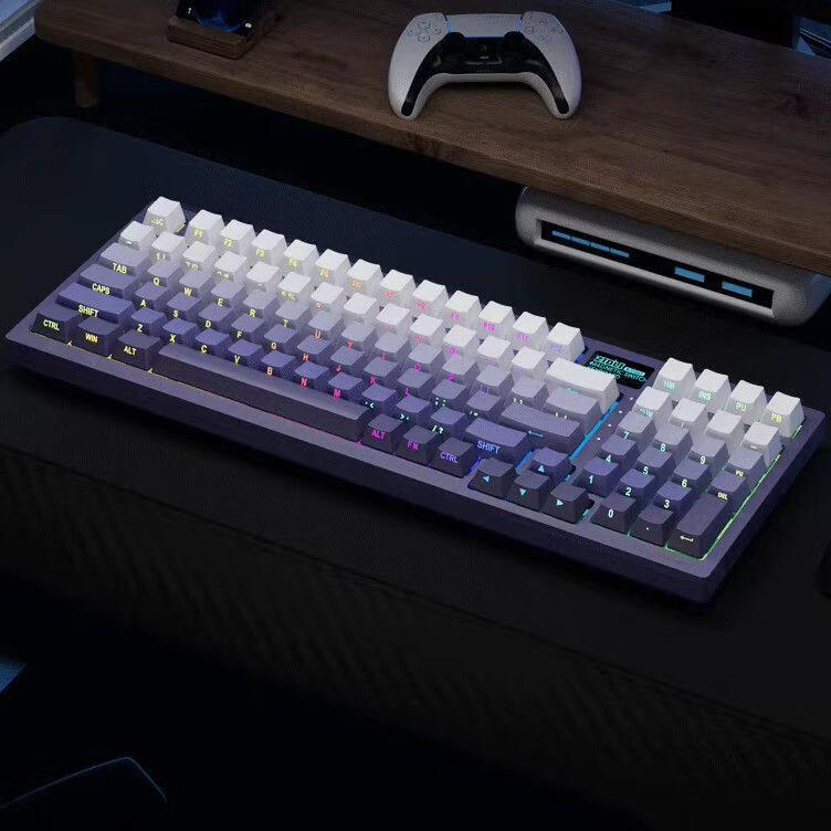 ZIDLI磁动力K980红外轴机械键盘电脑CF电竞网咖有线线 正品k980-1网咖机械键盘暮 否 线线性光轴无声