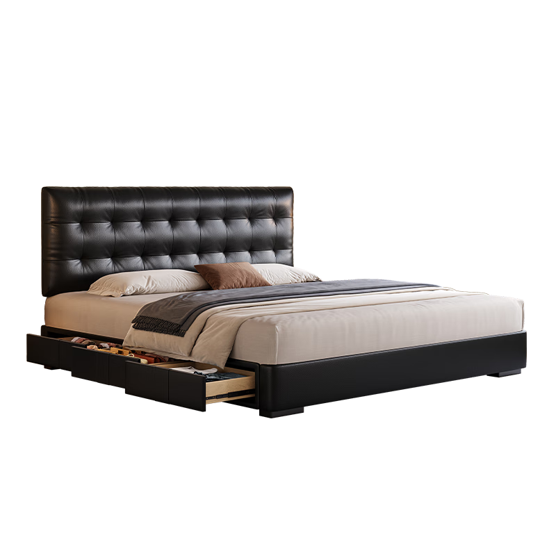 ʽ򻪷ƤԴ󴲼ԼСʹ˫˴ɫͷ 棩+ͷ 1.8*2.0ס 2000.9