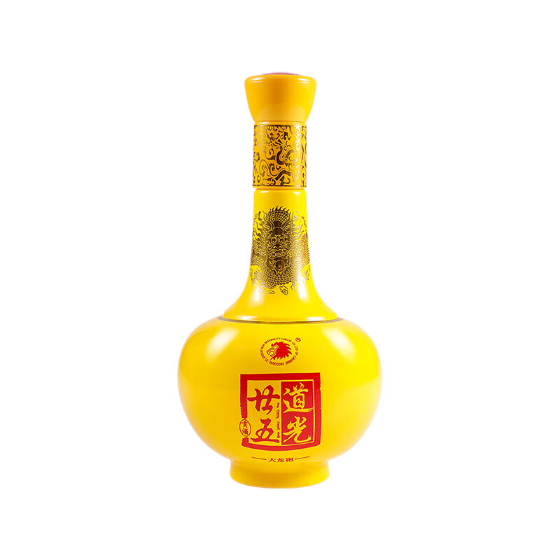 道光廿五大龙袍52度白酒礼盒东北辽宁特产名酒态发酵单瓶整箱475ml 52度 475mL 2瓶