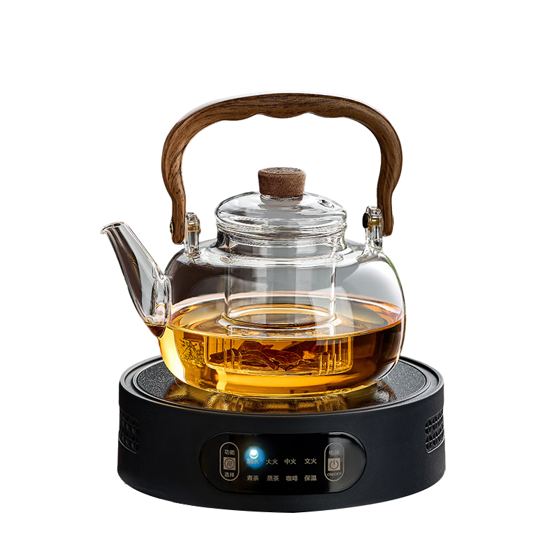 TEAHUE2025新款煮茶壶电陶炉煮茶器烧水壶泡茶养生壶套装家用茶具套装