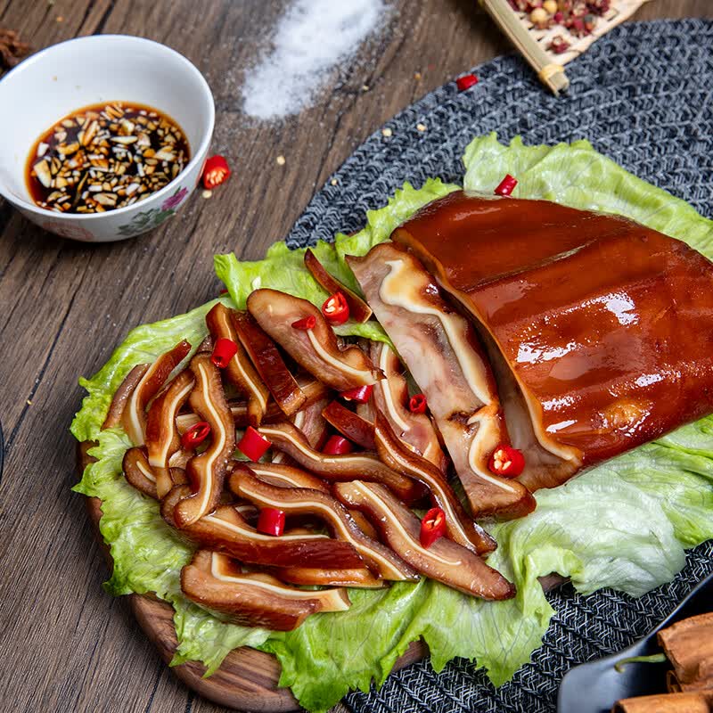 丰泽园（FENGZEYUANFSINCE 1930）酱香猪耳200g 北京特产熟食 方便速食下酒菜