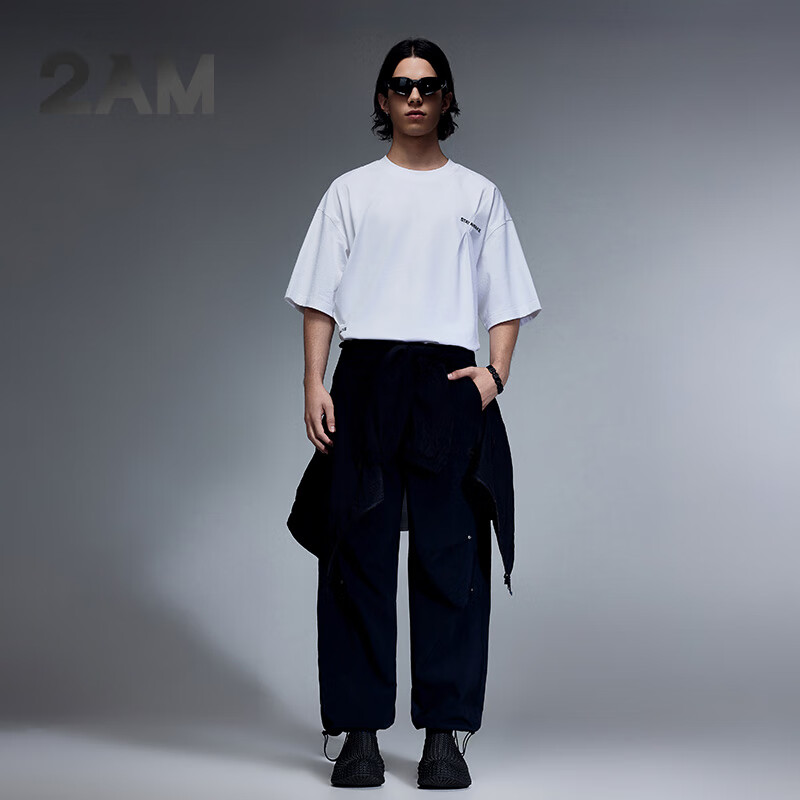 2AM· Rocker4D打印一体成型休闲鞋百搭时尚潮流男鞋春夏季3d打印鞋 石墨黑 38