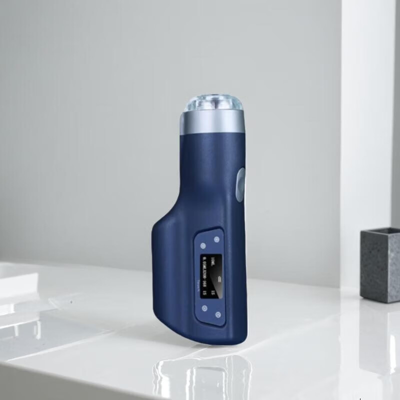 海飞水淼光针自打仪器全自动负压家用便携式不漏液海菲个护理光机 【旗舰版】六代蓝色+2套耗材