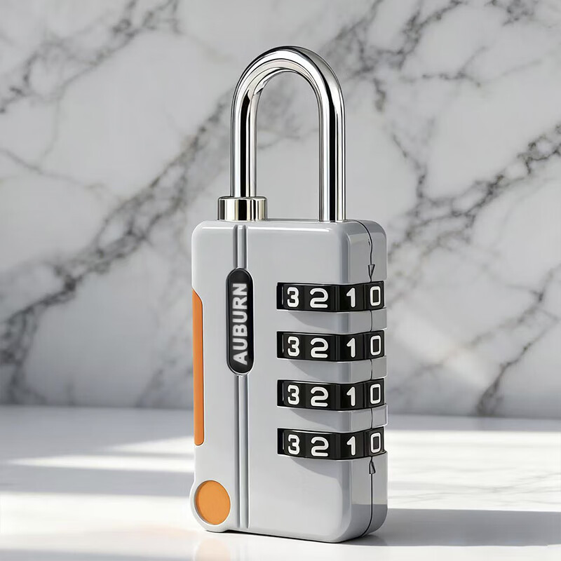 奥本密码锁挂锁 箱包锁宿舍健身房储物柜门锁工具箱密码锁1028灰