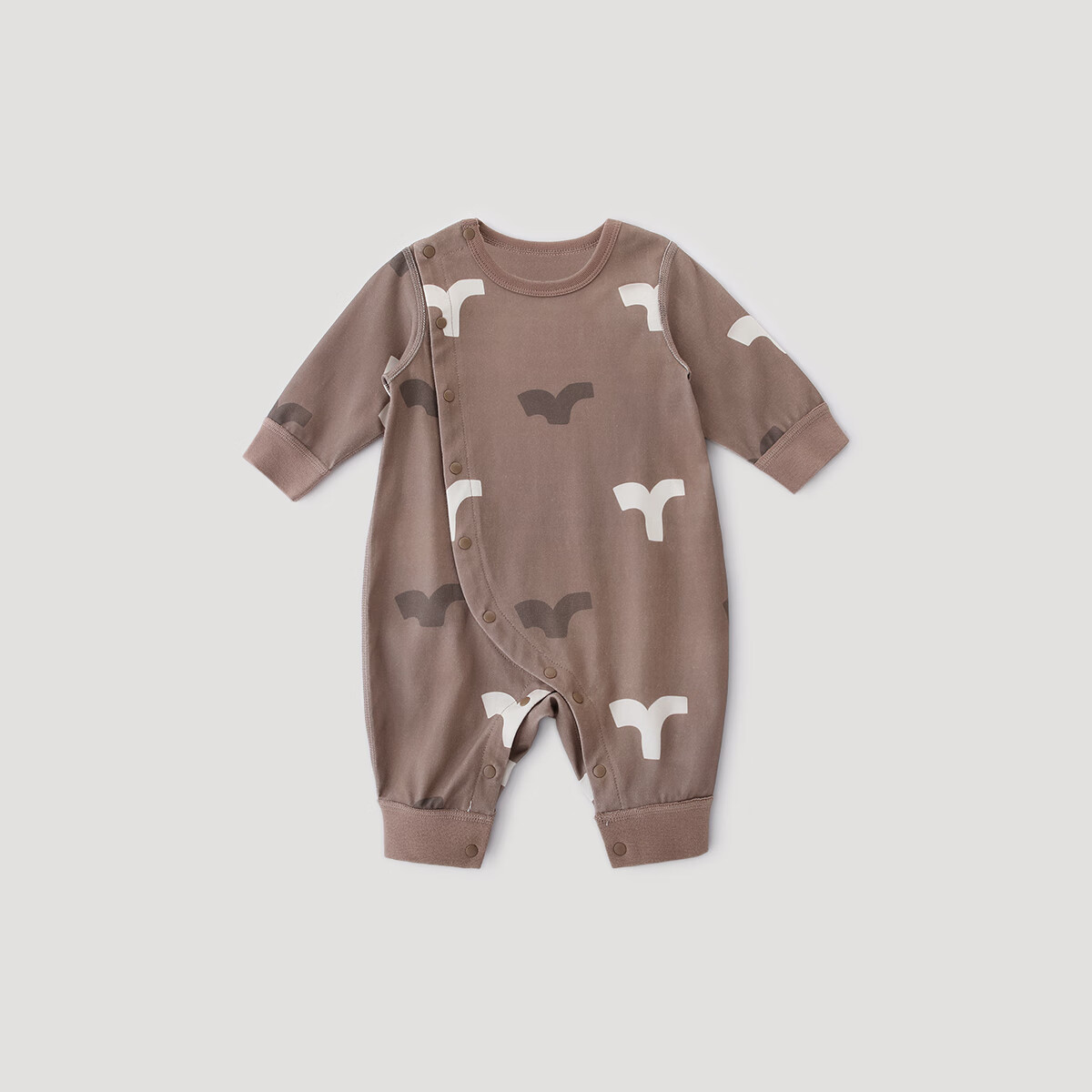 巴厘小猪新生婴儿儿衣服秋季纯棉初生儿哈衣爬爬服春秋小月龄宝宝连体衣