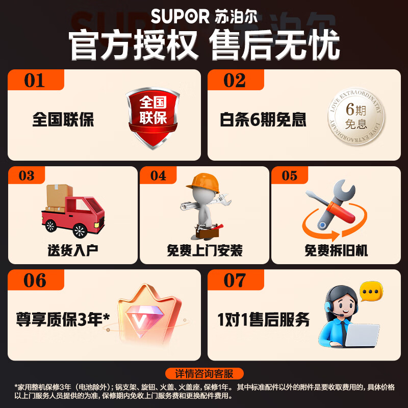 苏泊尔(SUPOR)燃气灶家用天然气灶5.2KW猛火一级能效可拆卸炉头液化气灶台式嵌入式两用罐装灶具煤气灶PB13S 液化气 【液化气】5.2KW底盘可调+INOX炉头