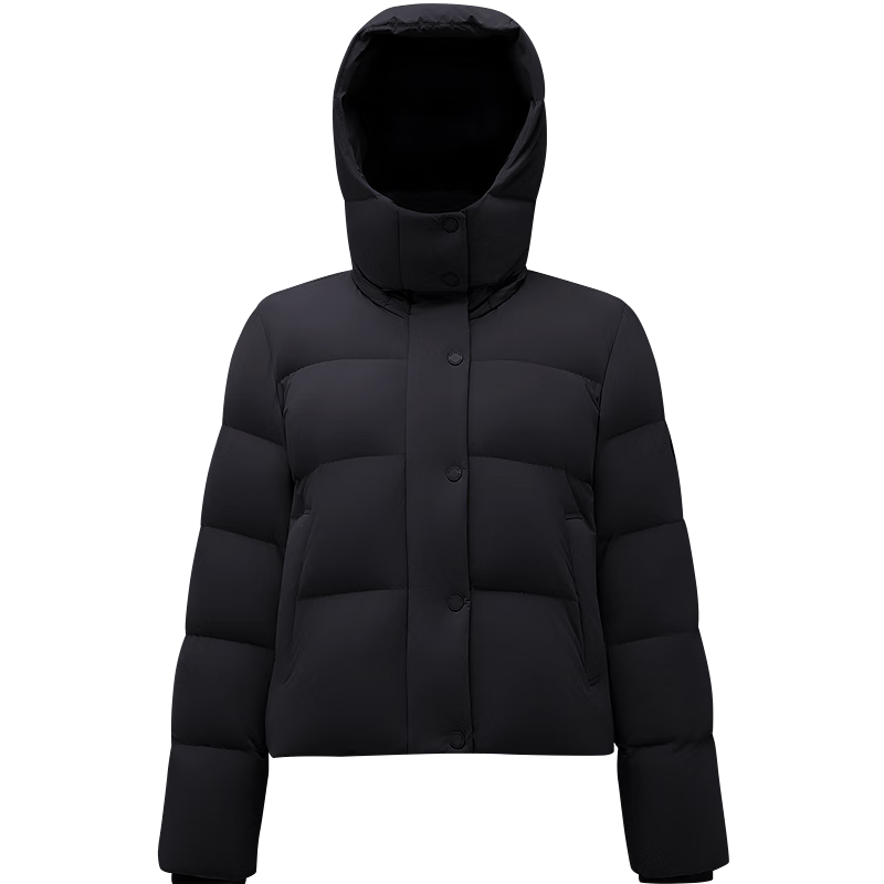 波司登2025年冬时尚短款小个子显高厚羽脱卸帽羽绒服外套B250245294 