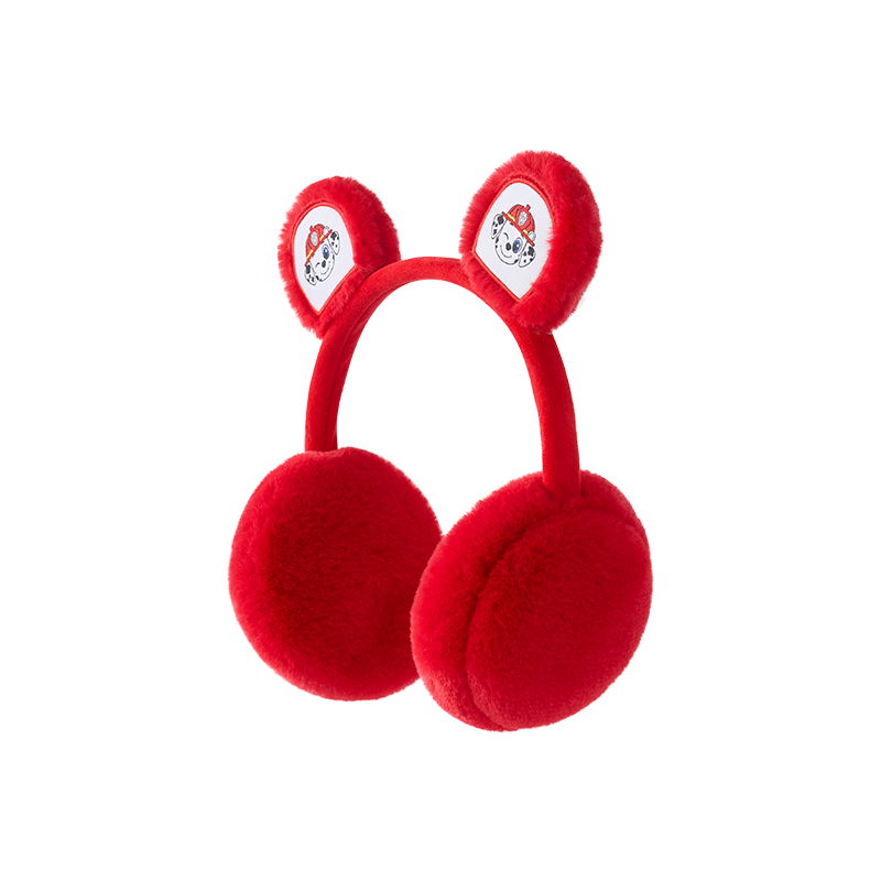 百亿补贴：汪汪队立大功儿童保暖耳罩毛绒护耳+儿童围巾保暖围脖卡通加厚脖套 粉色套装 45.89元