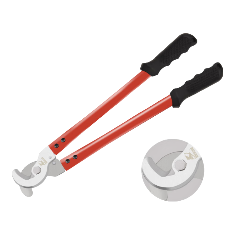 卡夫威爾電纜剪線纜鋼絲繩剪刀棘輪電纜剪大頭電纜鉗鋼絲繩鎖剪刀 電纜剪6寸SN4106150MM