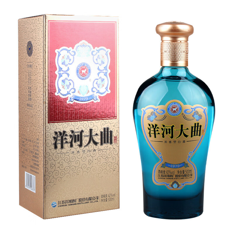 洋河大曲42度浓香型白酒 洋河1979 单瓶500ml