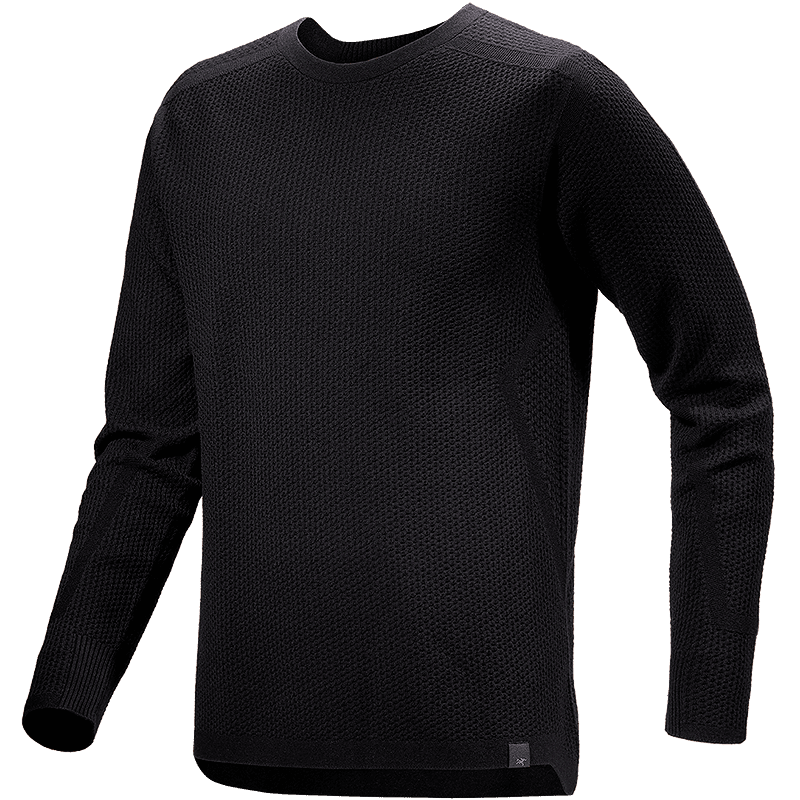 ARC'TERYXʼ HALLAM MERINO WOOL CREW ů  ץ Black/ɫ M 1800Ԫ