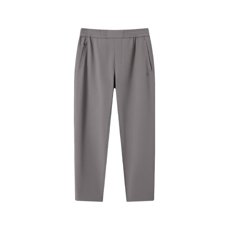 京东京造防泼水25新款运动长裤男秋冬保暖户外冲锋登山耐磨通勤休闲裤 灰L