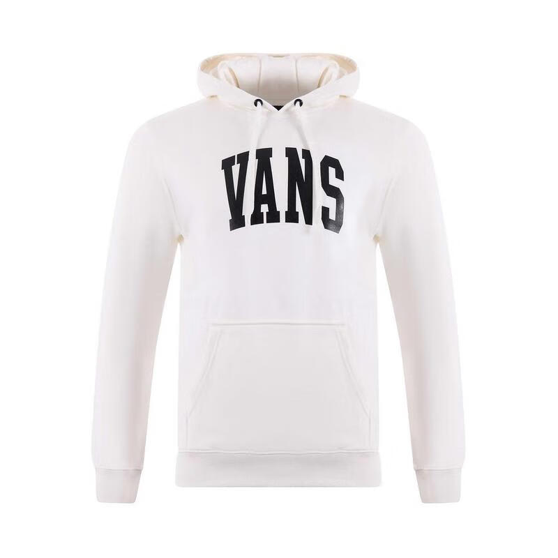VANS男士衛(wèi)衣保暖舒適棉加絨日常休閑外套 白色 均碼 |XS