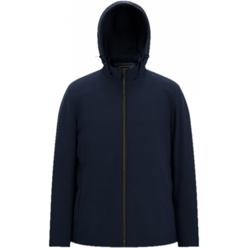 雅戈尔（YOUNGOR）羽绒服男秋冬男士羽绒服男士保暖外套鹅绒填充品质羽绒服温暖舒适 藏青 L 175/96A