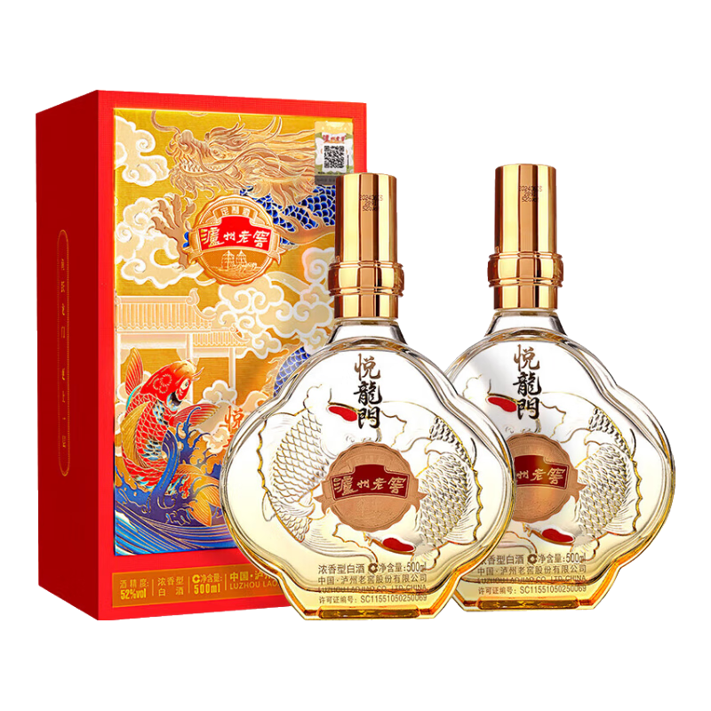 �o���ϽѶ��ƾ������� 52��Ũ���ʹ���������������� �����ղ����ü�Ʒ����� 52�� 500mL 2ƿ ������ ���װ  168Ԫ