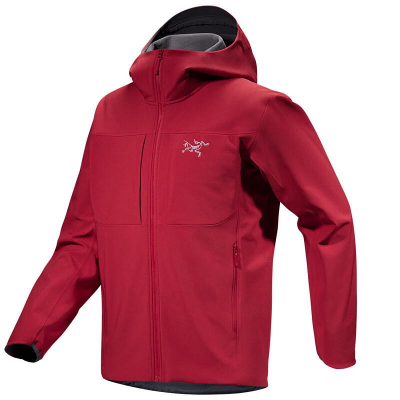 始祖鸟（ARC'TERYX）买手代购Gamma MX Hoody 男士户外薄绒保暖防风雨软壳夹克冲锋衣 Heritage 复古红 S