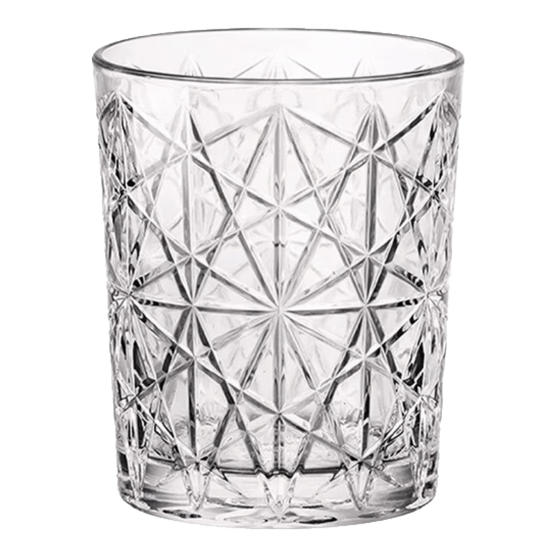 BORMIOLI ROCCO意大原裝進(jìn)口威士忌洋酒杯子古典品鑒白蘭地冷飲果汁玻璃杯 【酒廊】威士忌杯 275ml 1只