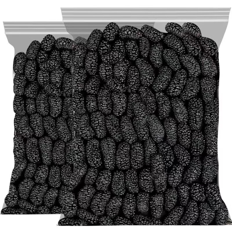 干吃泡水桑葚野生黑桑葚干优质泡茶桑葚 毛重500g 含50g干燥剂 桑葚干500g*1袋（内含50g干燥剂)