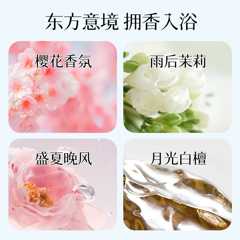 雪玲妃香水沐浴露女清爽型持久留香沐浴乳大容量 香氛沐浴露500ml