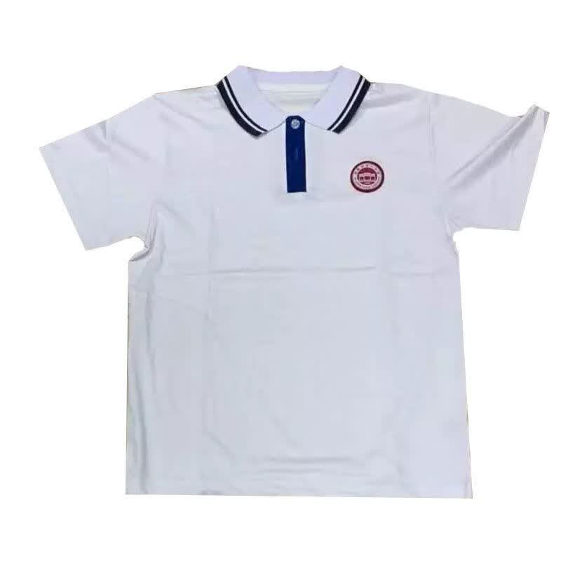 芭麦图肇庆第一中学校服 肇庆市肇庆第一中学校服冬季夏装短袖上衣