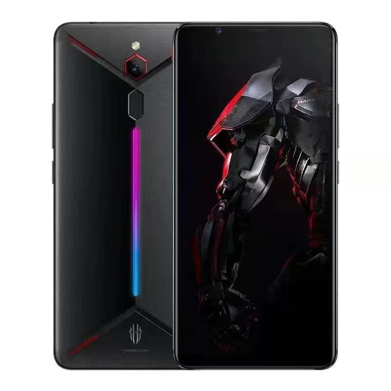 努比亚红魔3 3S电竞游戏王者吃鸡骁龙通学生原装手机 红魔Mars6+64拆封
