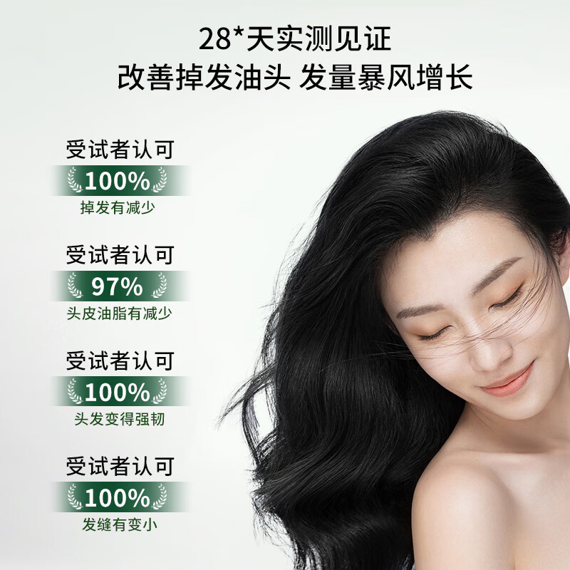 索芙特防脱固发洗发水强韧发根减少掉发何首乌洗发水侧柏叶控油洗发液 防脱固发洗发水 500g*1瓶