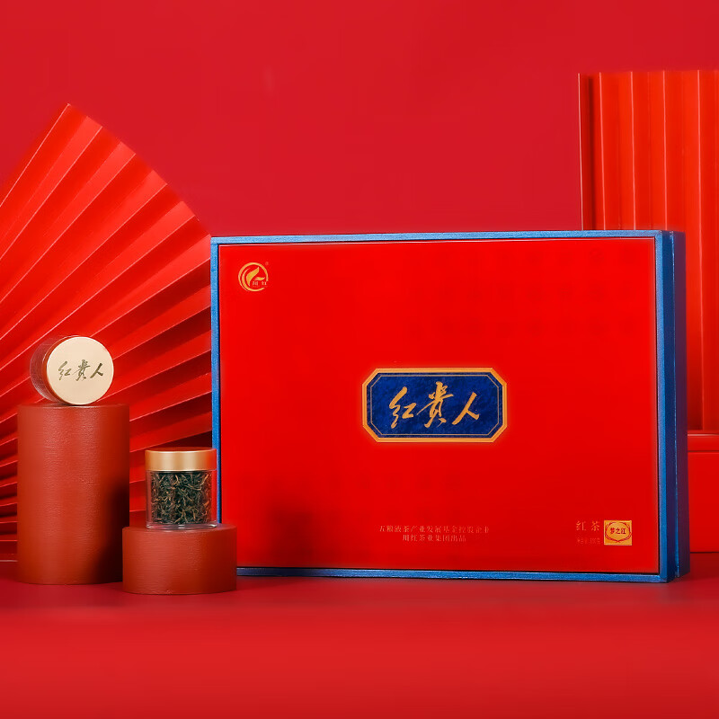 五粮液一代五粮春50度礼盒&川红梦之红礼盒150g