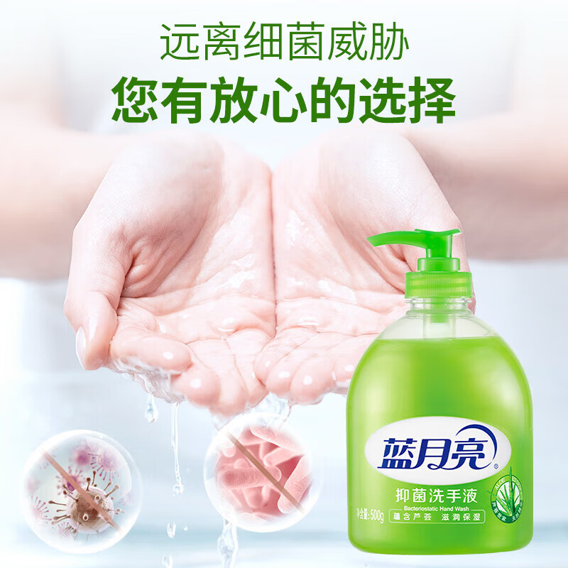 蓝月亮芦荟抑菌洗手液 500g