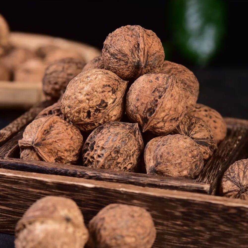 【全网热卖】云南古树新鲜干核桃老人小孩孕妇优选醇香坚果核桃 1斤云南高山古树核桃+不熏硫+不漂洗+不送夹子