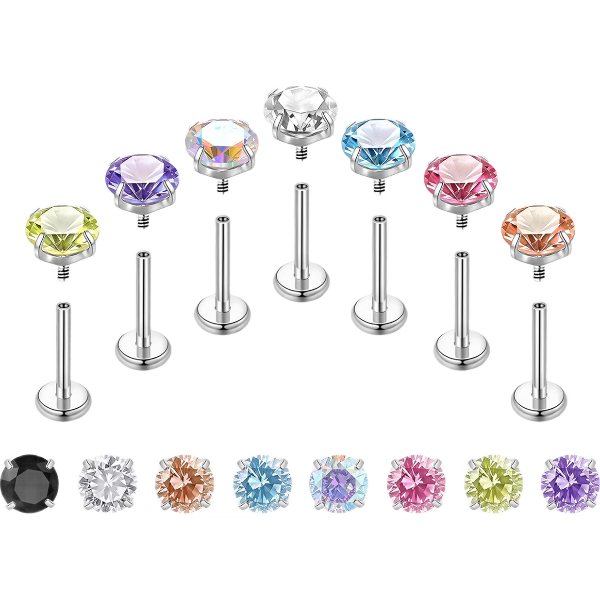 LnieerF136 ҽ��ֲ�뼶�ѺϽ����������� 3mm��ɫ��ʯƽ�׶��Ƕ� 16.9Ԫ