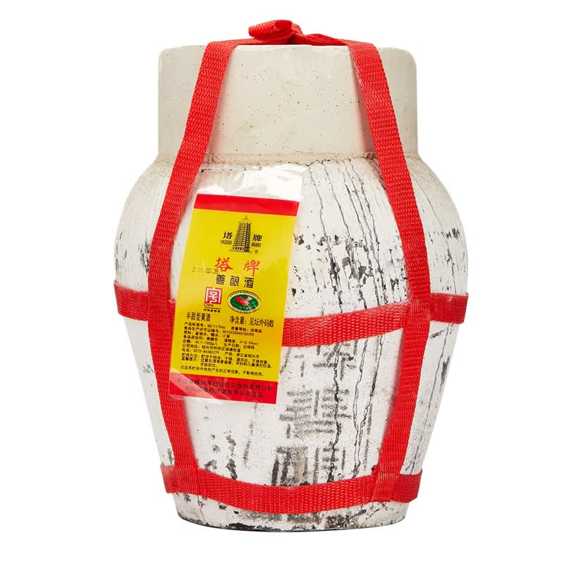 塔牌 善酿 半甜型 绍兴黄酒 5kg 坛装 绍兴特产