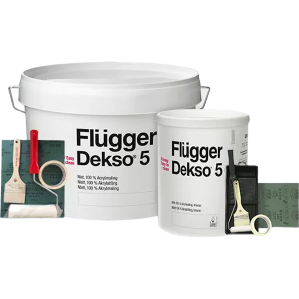 福樂閣家用兒童漆粉筆涂鴉黑板漆墻面乳膠漆Dekso5套裝 0-1L 套裝白色