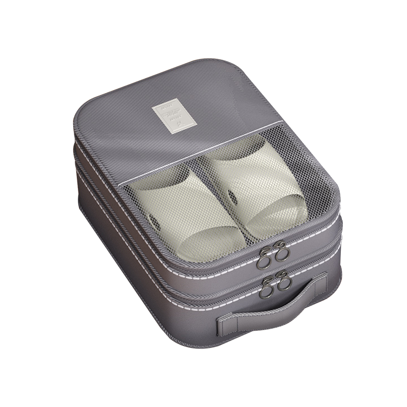 百亿补贴：苑美居旅行鞋子收纳袋出差旅游可套行李箱装鞋子必备神器便携式鞋包鞋袋 竖款-黑色大号【可装36-42码鞋子】 19.76元