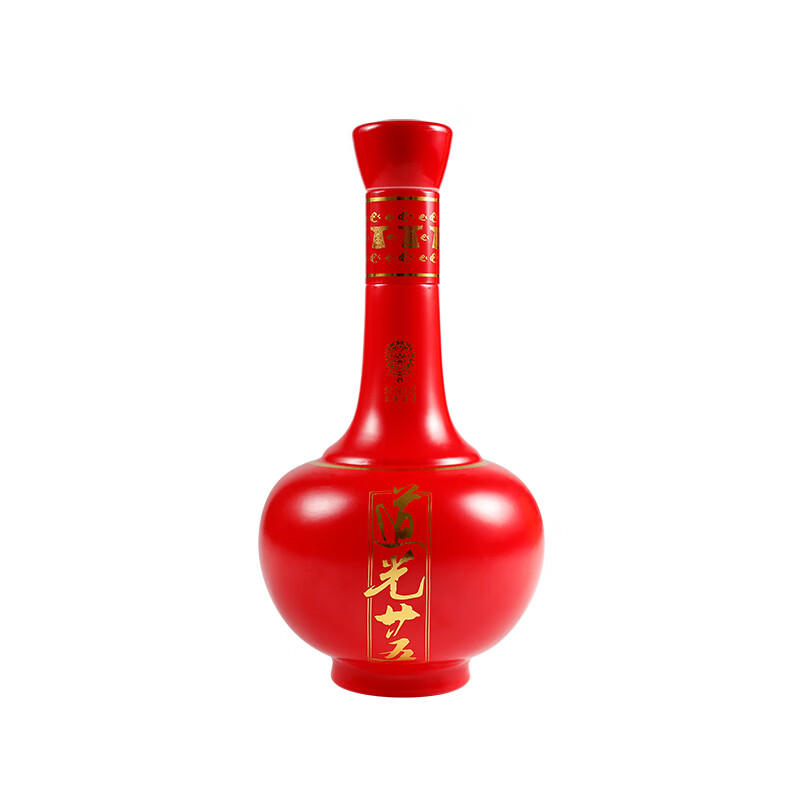 道光廿五红袍42度白酒礼盒475ML整箱固态发酵粮食酒送礼送长辈 42度 475mL 2瓶